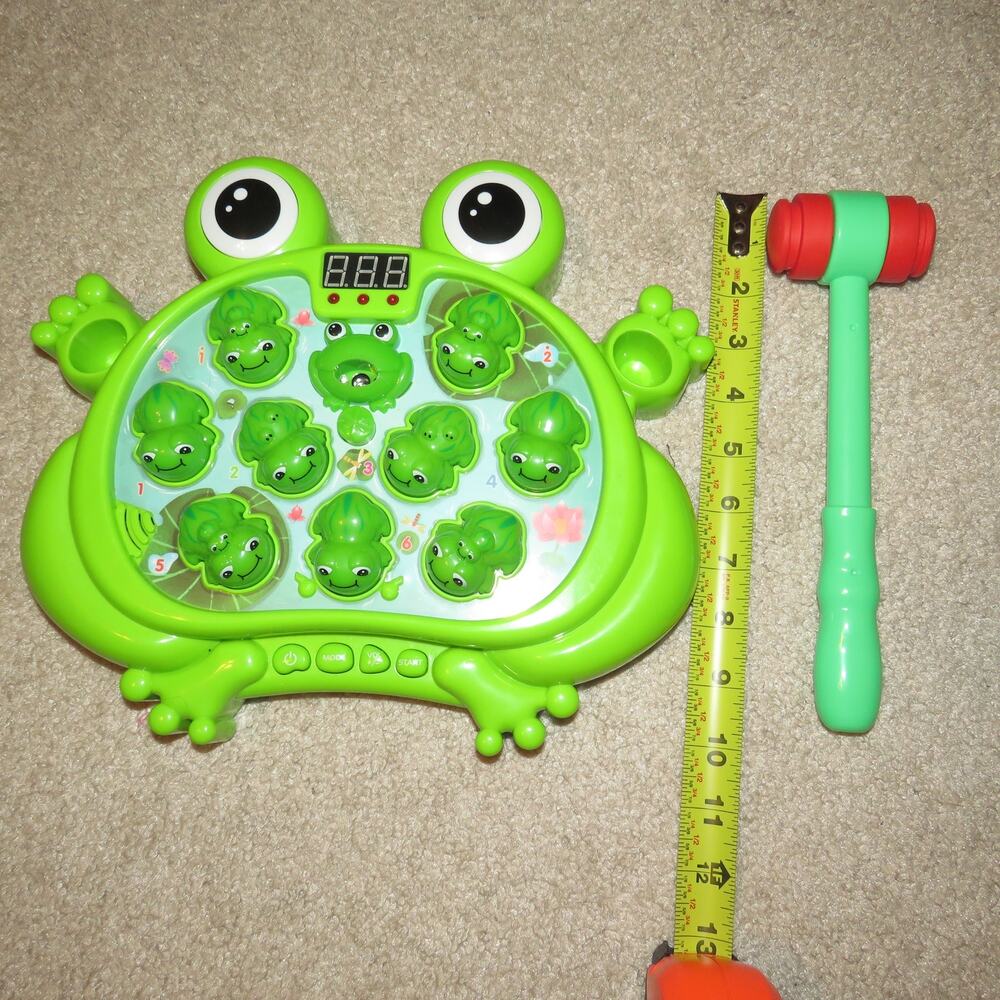 HopeRock "Whack A Frog" Game Interactive Competitive Memory Musical Toy - Picture 3 of 3